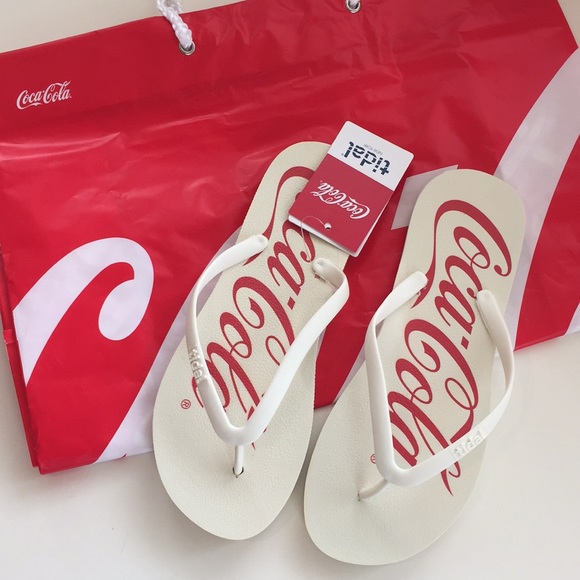 coca cola flip flops